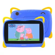 Tablet Para Niños Krono Kids Colors 16gb Azul 2gb De Ram