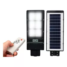 Reflector Solar Led 90w Libercam Ledrf-420 Sensor De Movimiento Calle 210 Led Luz Blanco Frío Ip65 + Control