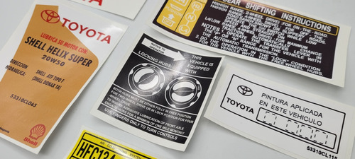 Toyota Land Cruiser Burbuja Autana  Calcomanas Y Emblemas  Foto 5
