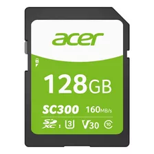 Tarjeta De Memoria Sd Acer 128 Gb Sc300 Sdxc V30