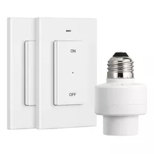 Dewenwils Enchufe De Luz De Control Remoto E26 E27, Interrup