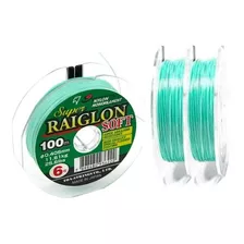 Linha Monofilamento Super Raiglon Soft 0,26mm 11lbs 100m