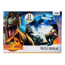 Puzzle Circular Jurassic World Dominion 22 Piezas