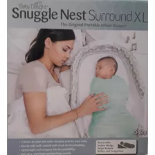 Moises Snuggle Nest Importado Confort Portatil Nueva En Caja