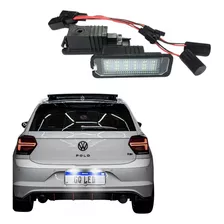 Par Luz Placa Led Vw Polo Golf Fusca Passat Amarok Canceller