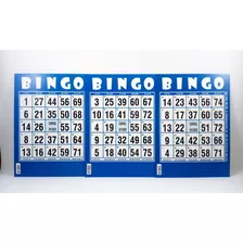 Tarjetas De Bingo Troqueladas X 100 Unidades 