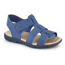 Sandália Infantil Bibi Sandals Mini Couro New Casual Menino