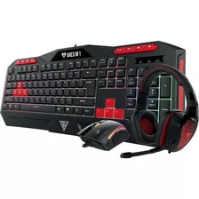 Combo Gamer Gamdias Poseidon Teclado Mouse Headset Cor Do Mouse Preto Cor Do Teclado Preto