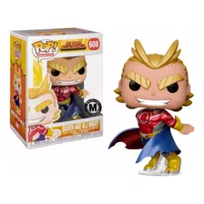 Funko Pop All Might Metallic 608 Metalico Only Monsterstore®