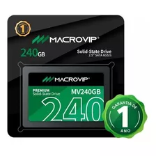 Hd Ssd 240gb Macrovip - Mv240gb Cor Preto