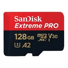 Cartão Micro Sd Sandisk Extreme Pro 128gb 4k - Challet99