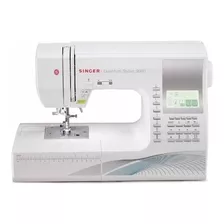 Máquina De Coser Recta Singer Quantum Stylist 9960 Portable Blanca 110v