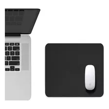 Kit 5 Mouse Pad 20x20cm Quadrado Preto Notebook Pc Gamer