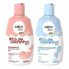 Shampoo + Condicionador Salon Line Baby Todecachinho