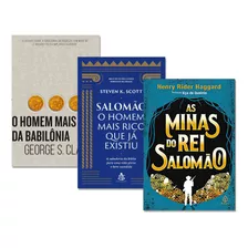 Kit Homem Mais Rico Da Babilônia Minas Do Rei Salomão +1