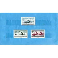 Alemania Ddr 1961, Michel 838/40. Serie Completa Mint. Mira!