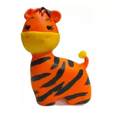 Adorno Torta Tigre Selva Porcelana Fria Cotillon 