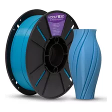 Filamento Pla 1.75mm Premium - Alto Teor De Pureza 1kg Cores Cor Azul Cyan