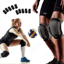 Rodillera Voley Par + Protector Dedos Premium Agnovedades 