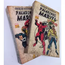 Hqs Coleção Histórica Marvel - Paladinos Marvel Box 1 E 2 
