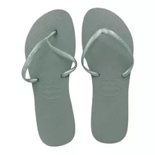 Chinelo Feminino Havaianas Flat 39/40 Cor Argila