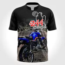 Camisa Moto Na Favela Robozão Rua Grau 244 É Arte Não Artigo