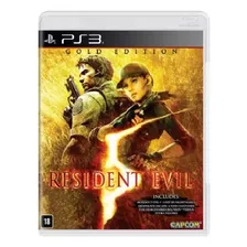 Jogo Mídia Física Ps3 Resident Evil 5