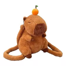 Bolso Capibara Mochila Kawaii Capybara Peluche 40 Cm