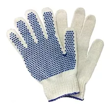 Guantes Hilo Trabajo Gamisol Certificado Moteado 240 Pares 