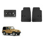 Kit Tapetes 3pz Logo Jeep Wrangler Tj 1997 - 2004 2005 2006