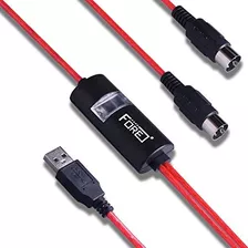 Por Tanto Usb Inout Midi Convertidoradaptador Interfaz Con C