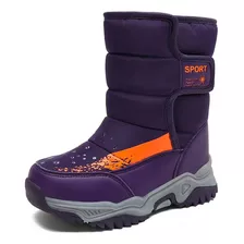 Botas Infantis De Algodão De Inverno Para Se Aquecer