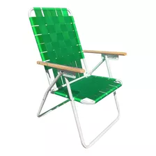 Sillon Playero Plegable Reposera Acero 5 Posiciones 120 K