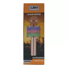 Karaoke Microfono Con Parlante Incluido Lbn