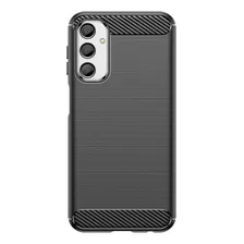 Funda Fibra De Carbono Para Samsung A34 + Vidrio Full Cover