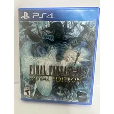 Final Fantasy Xv Royal Edition - Ps4 (usado)