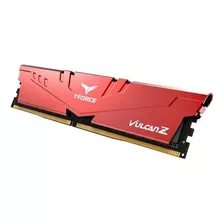 Memoria Ram Teamgroup T-force Vulcan Z 8gb 3200mhz Ddr4 Red