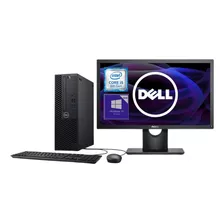 Desktop + Monitor Dell Core I5 8 Geração Ddr4 8gb Ssd 240gb