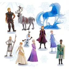 Frozen - Juego De 10 Figuras De Acción De Elsa Anna Princess