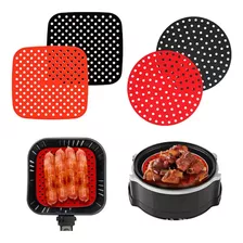 Tapete Protetor Forma De Silicone Para Air Fryer Fritadeira