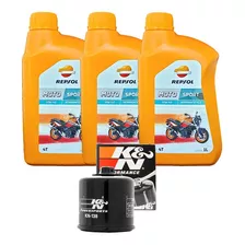 Óleo Repso + Filtro Suzuki Boulevard C50 05-19 Kn138 10w40