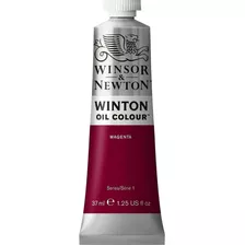 Pintura Oleo Winsor & Newton Winton 37ml Colores A Escoger Color Magenta - Magenta No 28