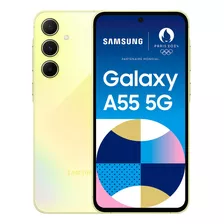 Samsung Galaxy A55 5g (256x8) Amarillo 6 Cuotas Sin Interes
