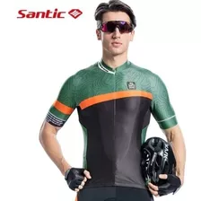 Jersey Hombre Manga Corta Turbonegro Para Ciclismo Santic