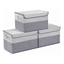 3 Piezas Caja De Almacenamiento Plegablecajas De