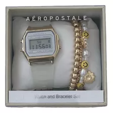 Set De Reloj Y Pulseras Aeropostale Mujer Nuevo Importado!!!