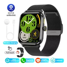 Reloj Inteligente Deportivo Hombre Impermeable 1.85 Llamada