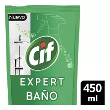 Limpiador Para Baño Cif Expert 450 Ml Doypack