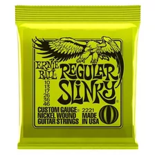 Ernie Ball 2221 Cuerdas Guitarra Electrica 10-46