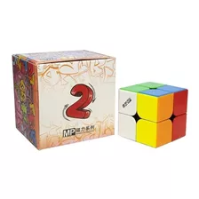 2x2x2 Mp Qiyi Magnético Cubo Profesional Color De La Estructura Stickerless